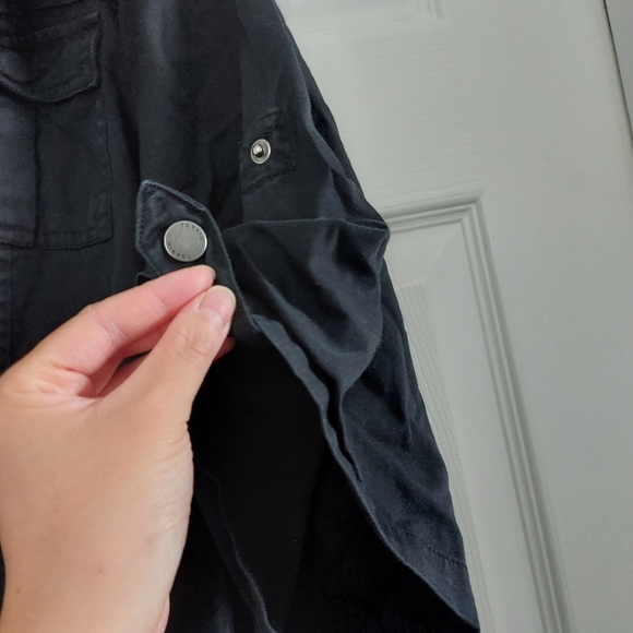 Torrid Black Utility Anorak Short Sleeve Jacket 1X - Picture 5 of 9